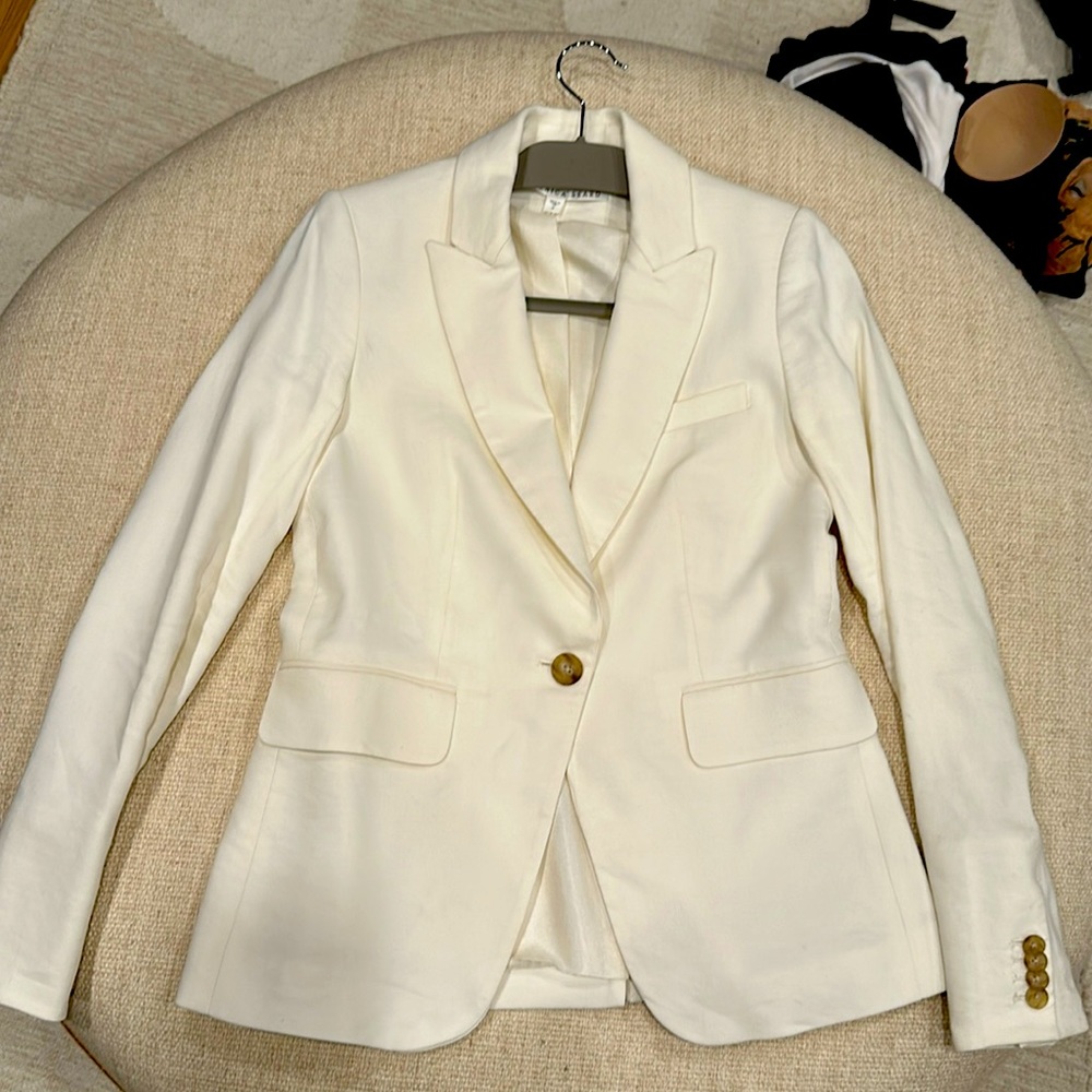 Veronica Beard Linen Blazer